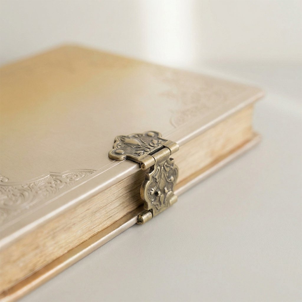 สมุดบันทึกวินเทจ 3 เล่ม จัดวางเรียงกันอย่างสวยงาม