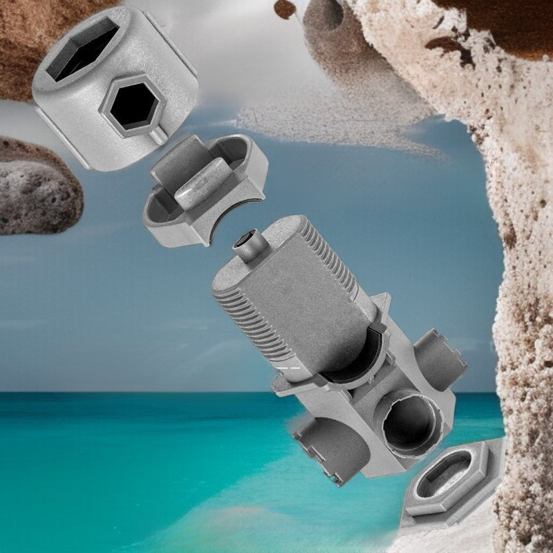 수도꼭지정비전용멀티렌치면대야수도꼭지설치탈착공구화장실노즐정비공구