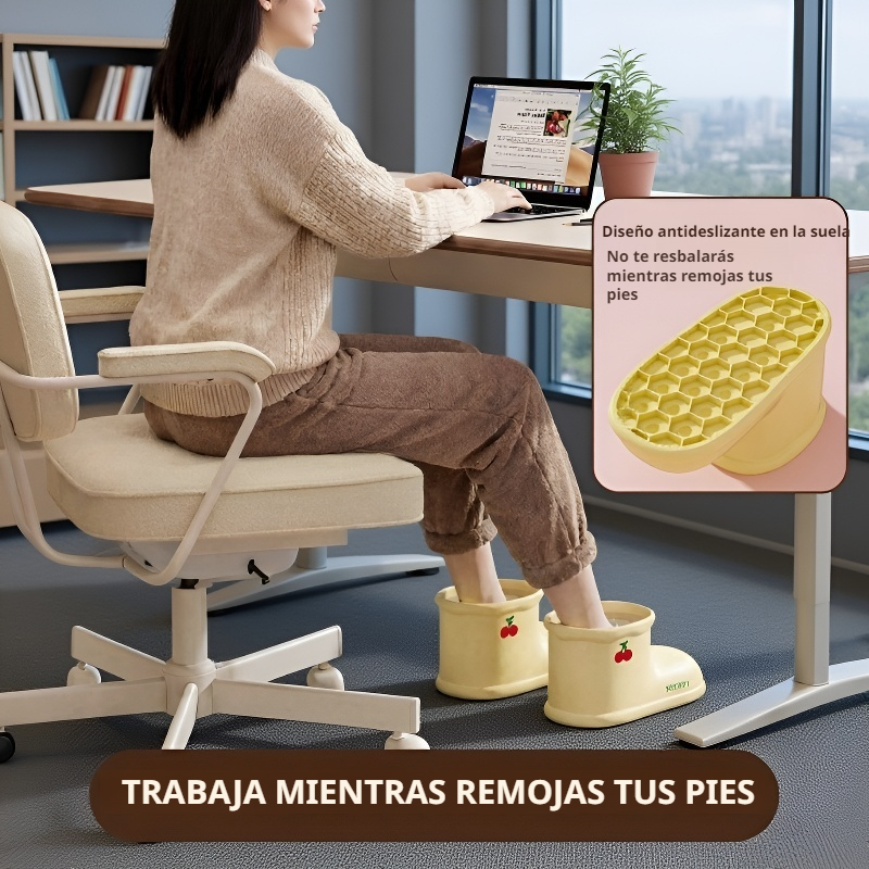 Zapatos de baño de pies con control de temperatura