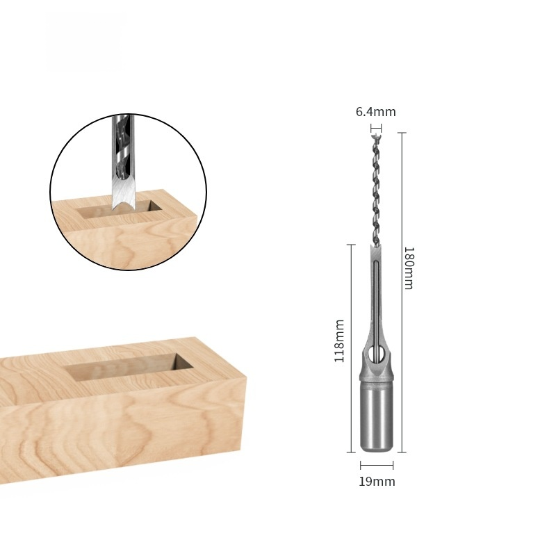 ชุดดอกสว่านเจาะรูสี่เหลี่ยมสำหรับงานไม้
