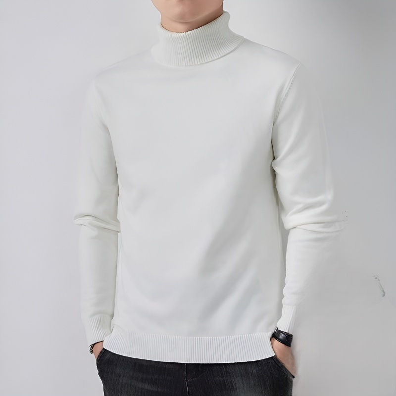 남자 기모 도톰 터틀넥 니트 베이직 캐주얼 이너 니트 남자 기모 터틀넥 니트 베이직 니트