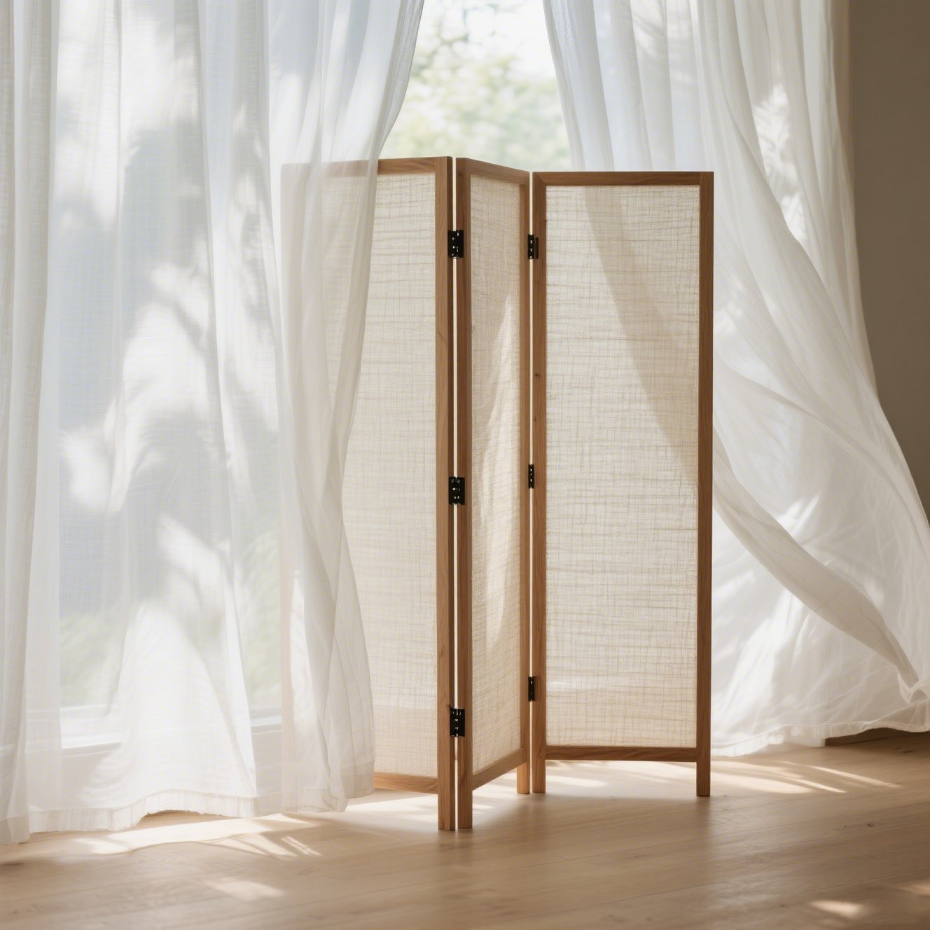 上品な木目調スクリーン