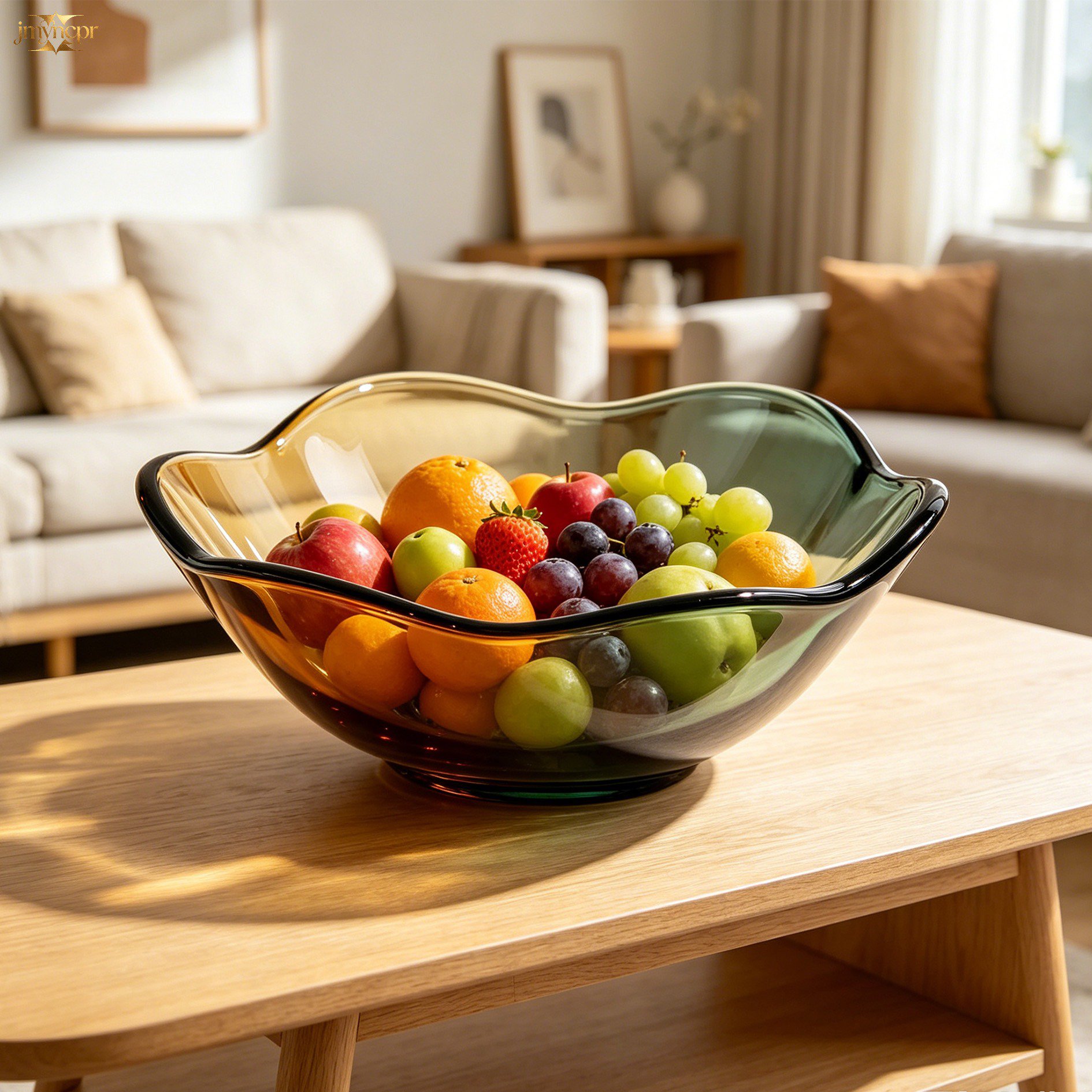 Gradient Glass Fruit Plate (6 pcs)