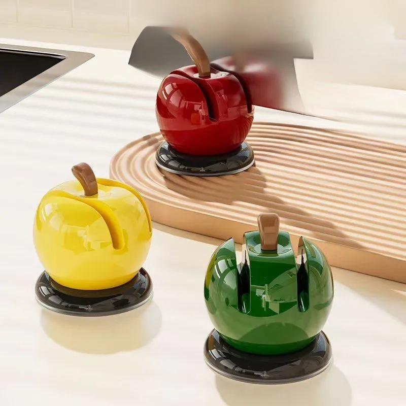 蘋果鎢鋼吸盤磨刀器