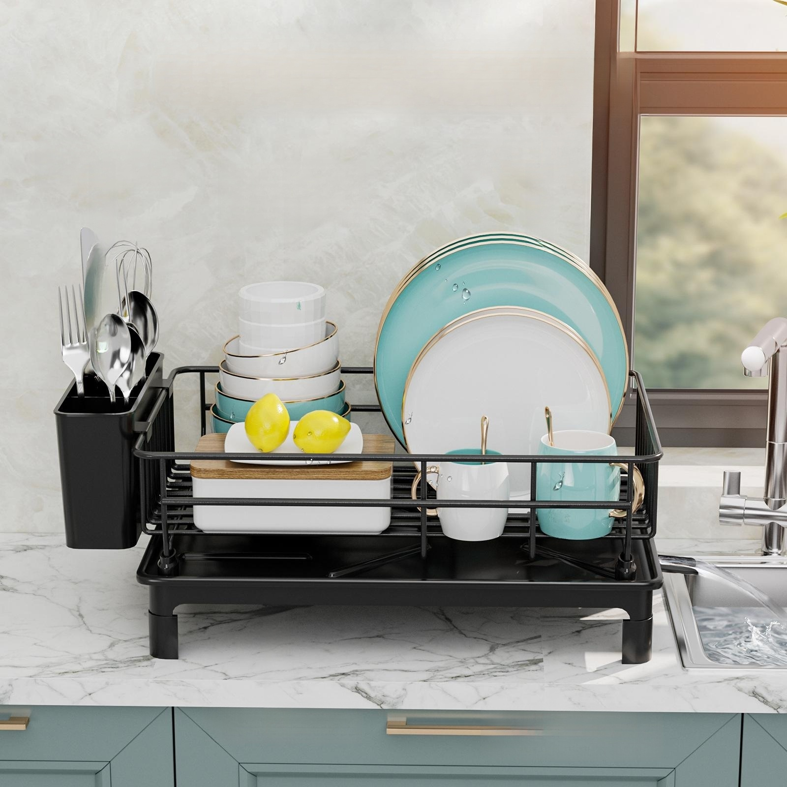 碗筷收納瀝水架