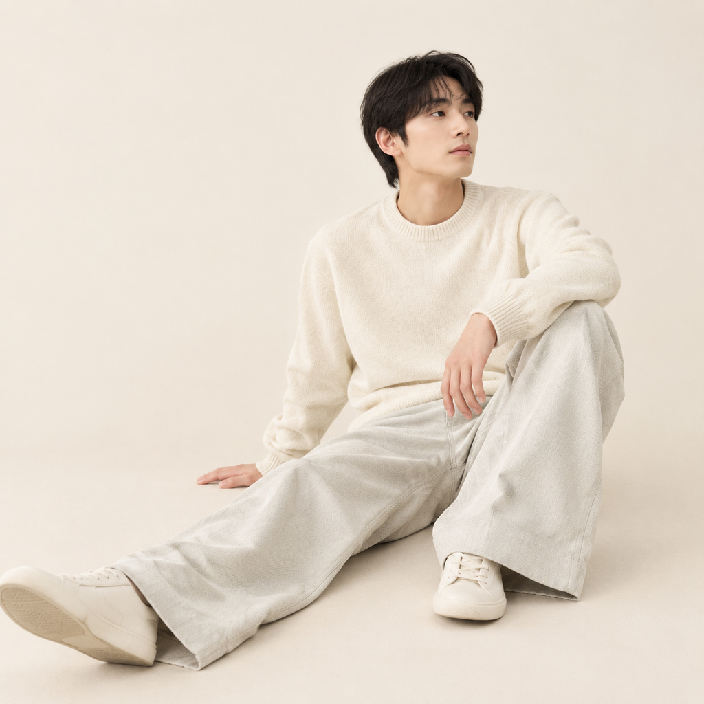 남성 가을겨울 루즈핏 데일리 팬츠