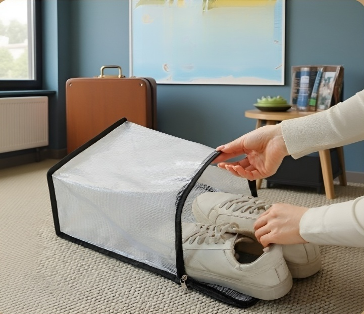 Multipurpose mesh storage bags for home and travel