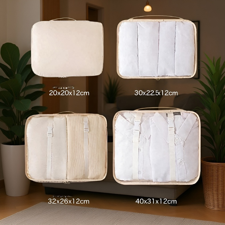 旅行用8点セット収納バッグ 出張衣類整理バッグ