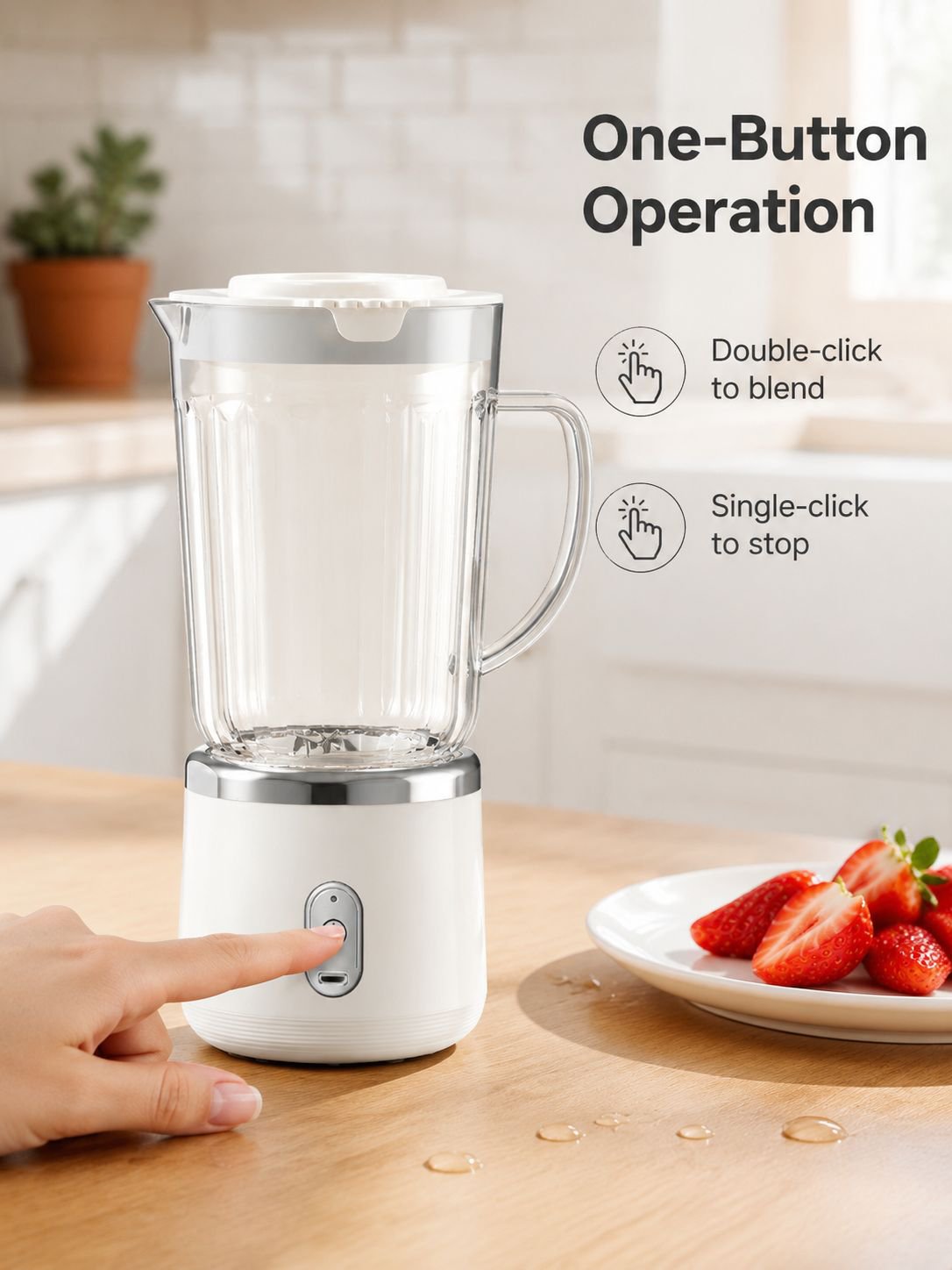 Electric juicer, small, multi-functional, portable juicer, high-speed blender
