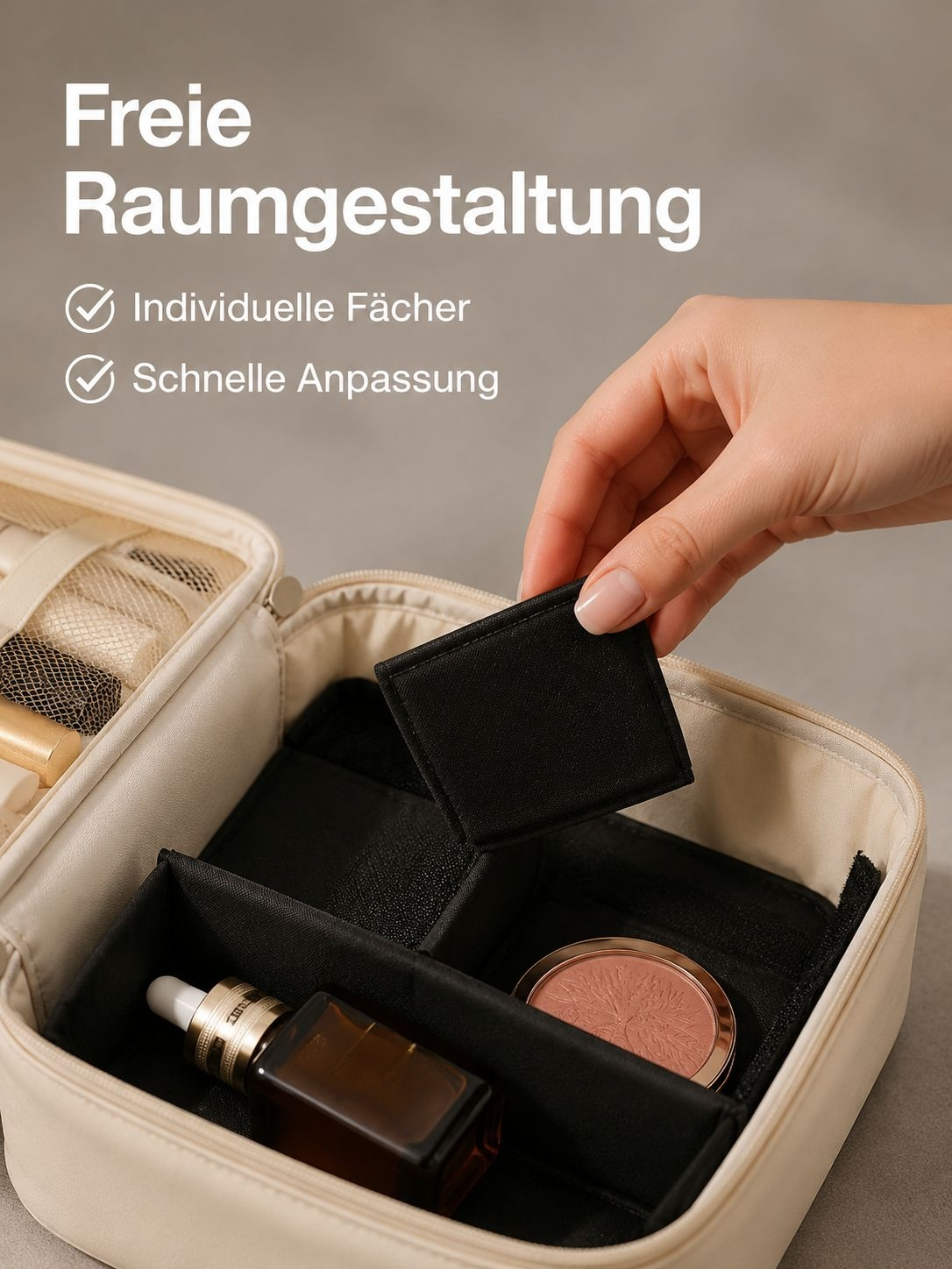 Wasserdichte, tragbare Aufbewahrungstasche mit großem Fassungsvermögen