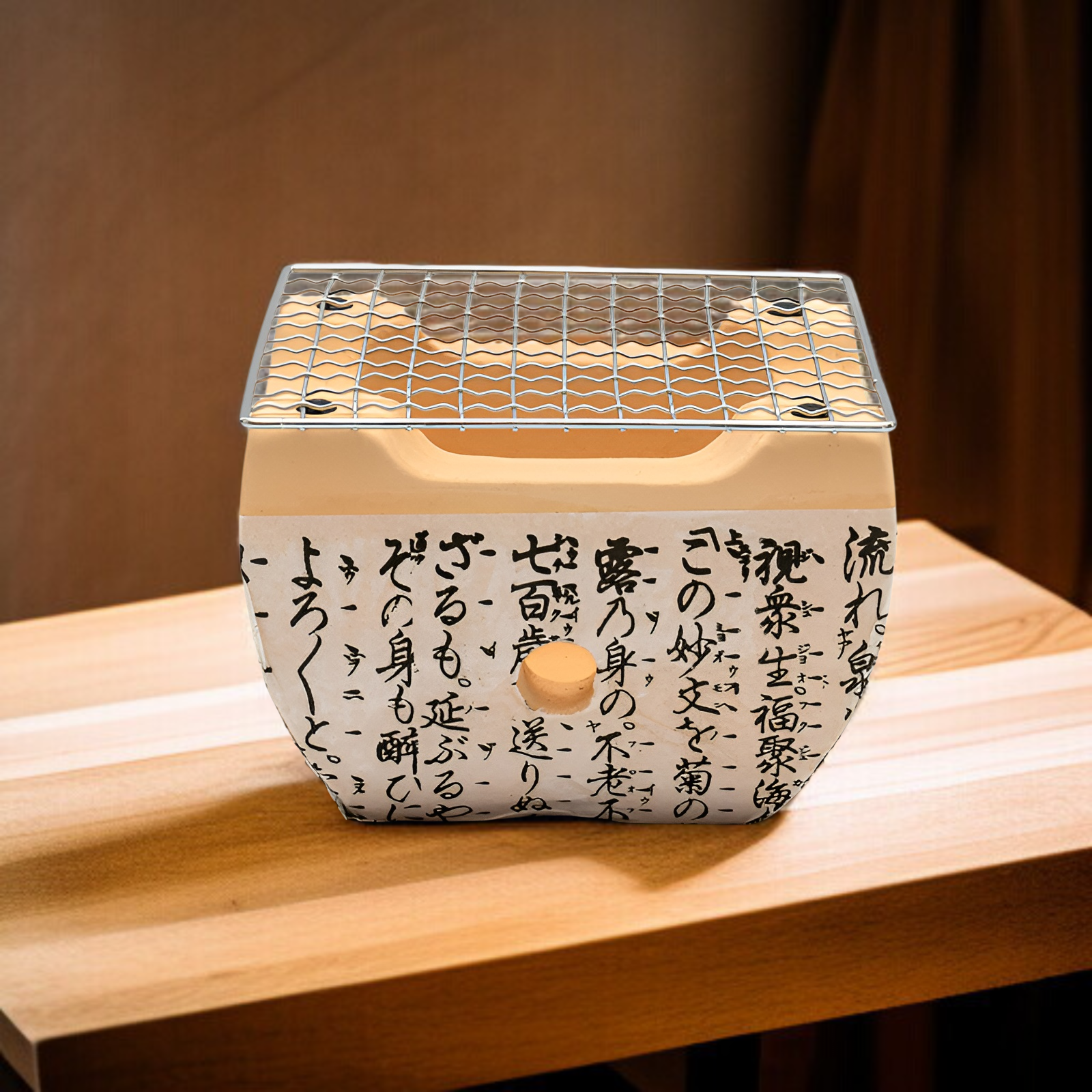 Plateau barbecue en céramique à sept compartiments, multifonction, pour repas en famille