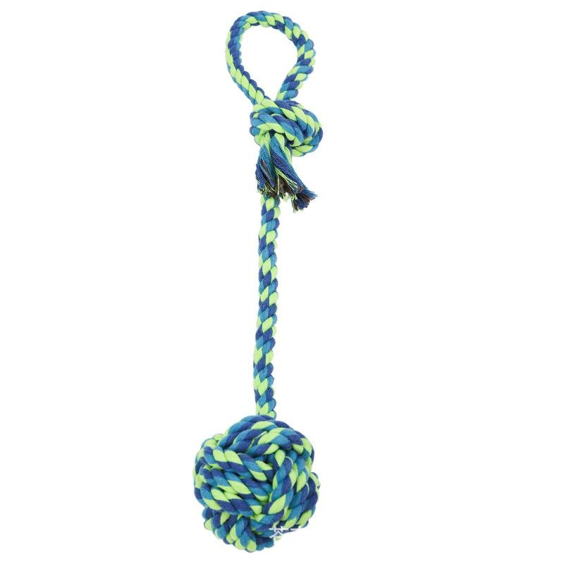 Durable Cotton Rope Toy for Large Dogs, Tug-of-War Chew Knot