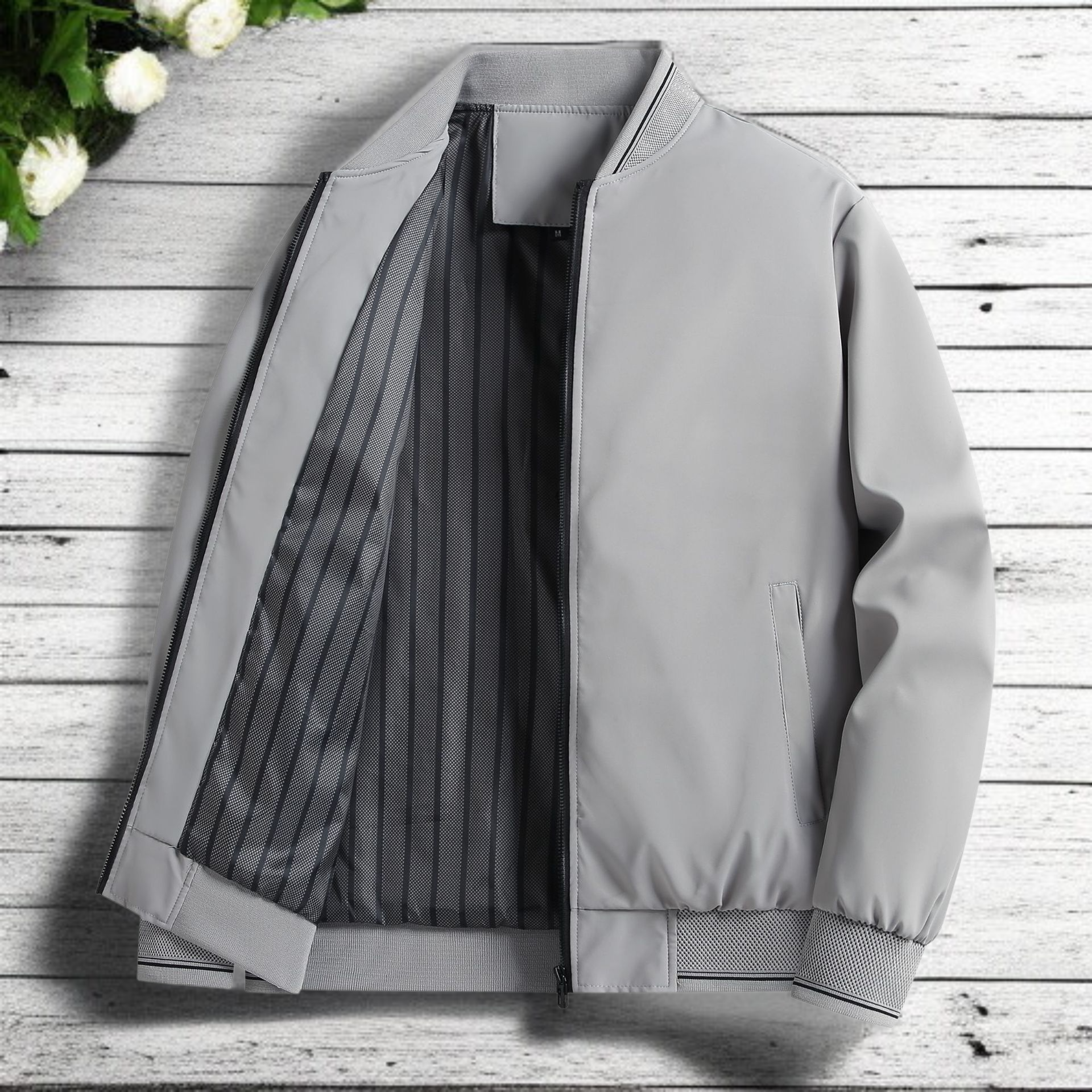 남성 캐주얼 재킷 비즈니스 캐주얼 루즈핏 재킷 봄 아우터 상의 루즈핏 재킷 솔리드 비즈니스 캐주얼 코트