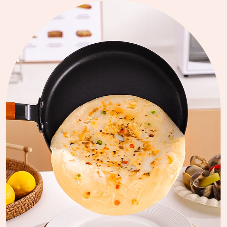 0塗層氮化高精度精鐵平底鍋