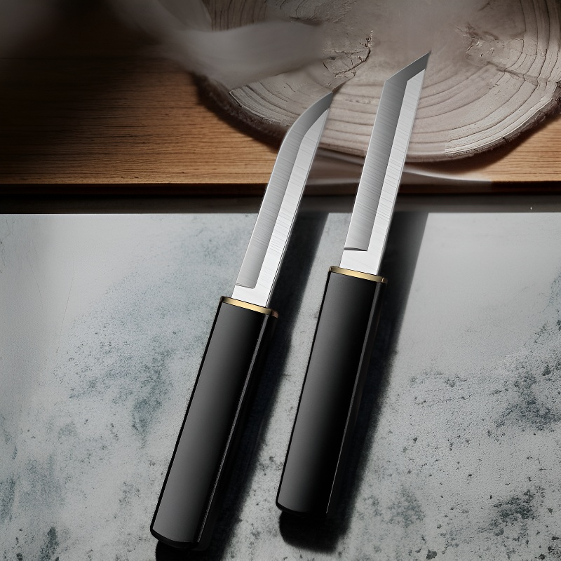 날카로운 양날 스테인리스 스틸 가정용 과일 및 채소 발골 칼