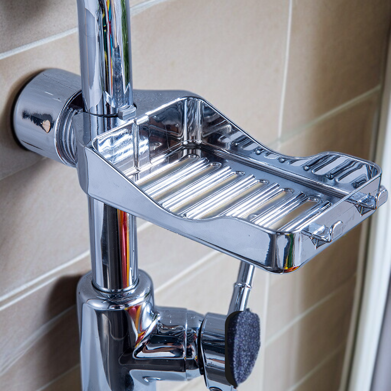 주방 수조 장식물 걸이 플라스틱 조절 수납 선반 욕실 비누 수납 선반 물빠짐 선반 가정용 행주 수도꼭지 선반