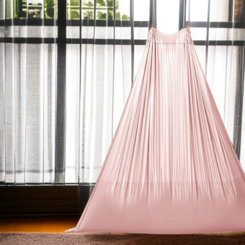 두꺼운 끈으로 조이는 대형 가정용 청소 쓰레기 봉투