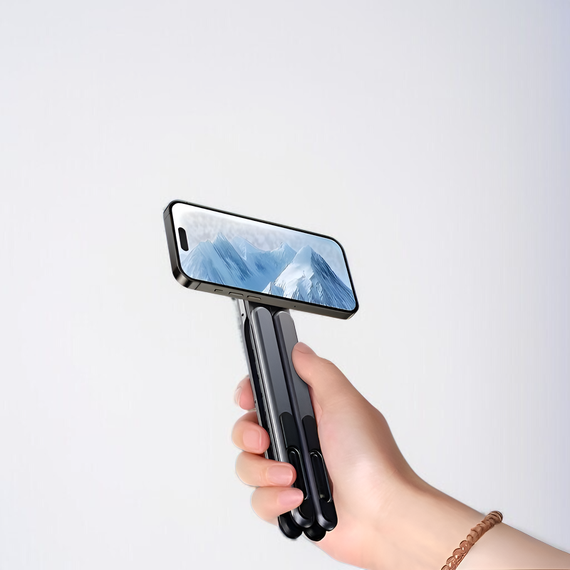 スマホ・タブレット・ノートパソコン対応磁吸式スタンド