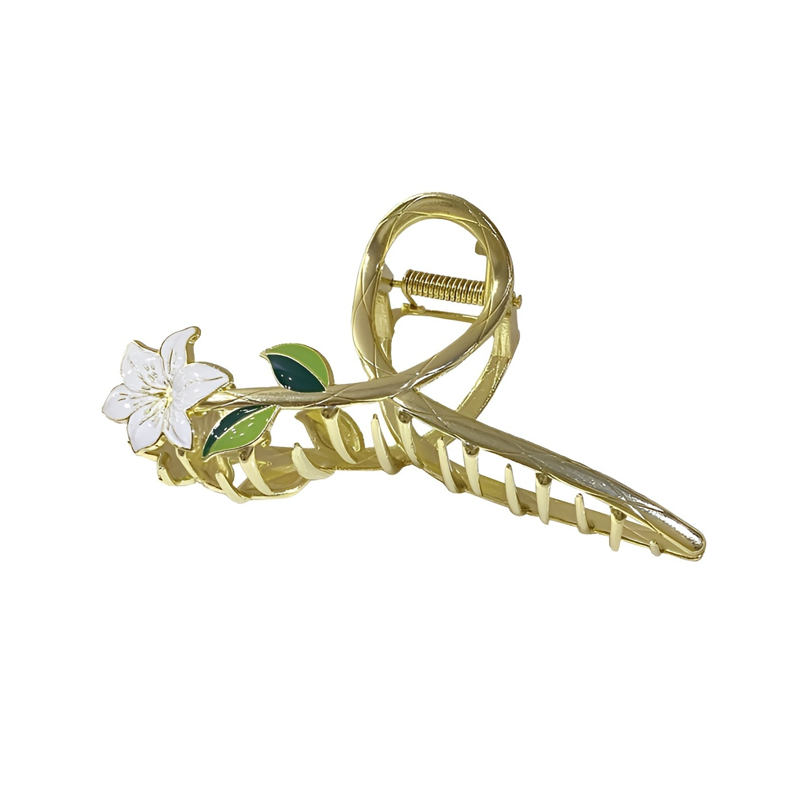 Elegant Vintage Lily Flower Hair Claw