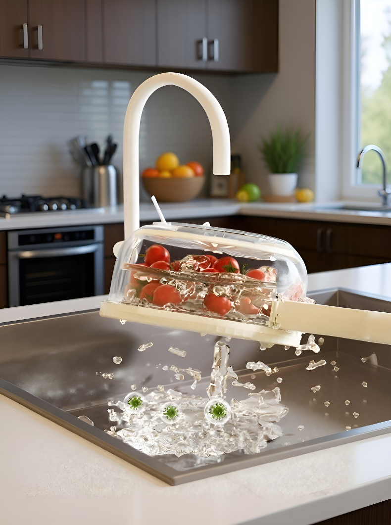 سلة تصريف مغطاة سهلة التنظيف والتركيب