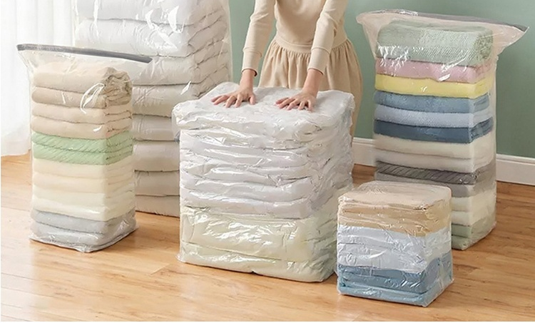Vacuum Compression Storage Bags for Clothes