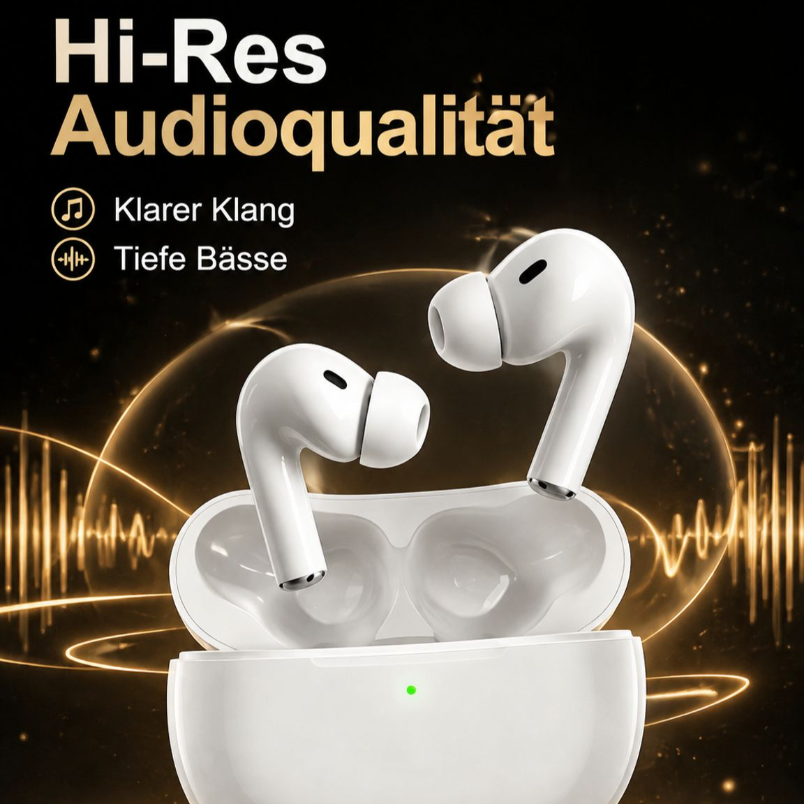 Bluetooth Sportkopfhörer 2026 Neu – Kabellos, HiFi-Klangqualität