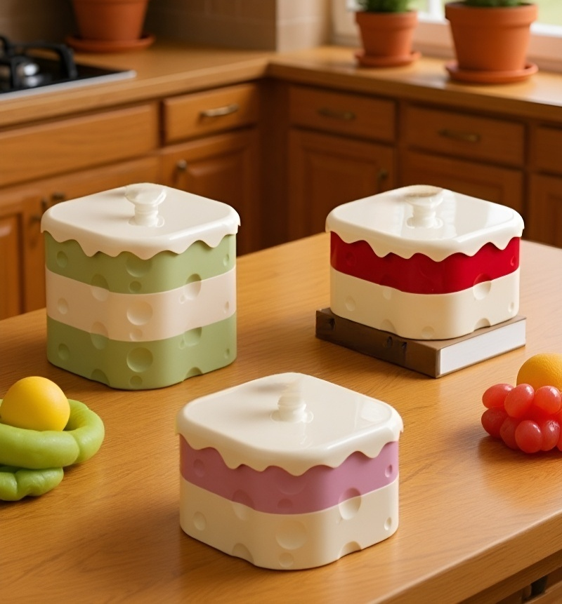 Szczelne pudełko na cukierki w kształcie kreskówki