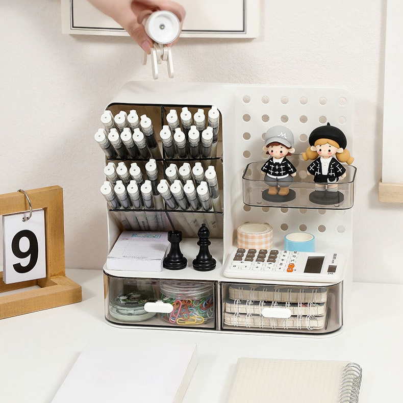  斜插式筆筒收納盒 