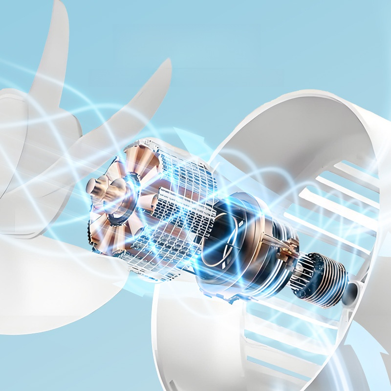 Rotierender Tischventilator