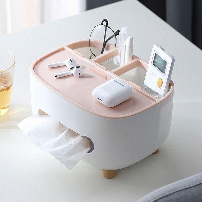 高級輕奢風餐巾紙盒子 客廳茶几收納盒