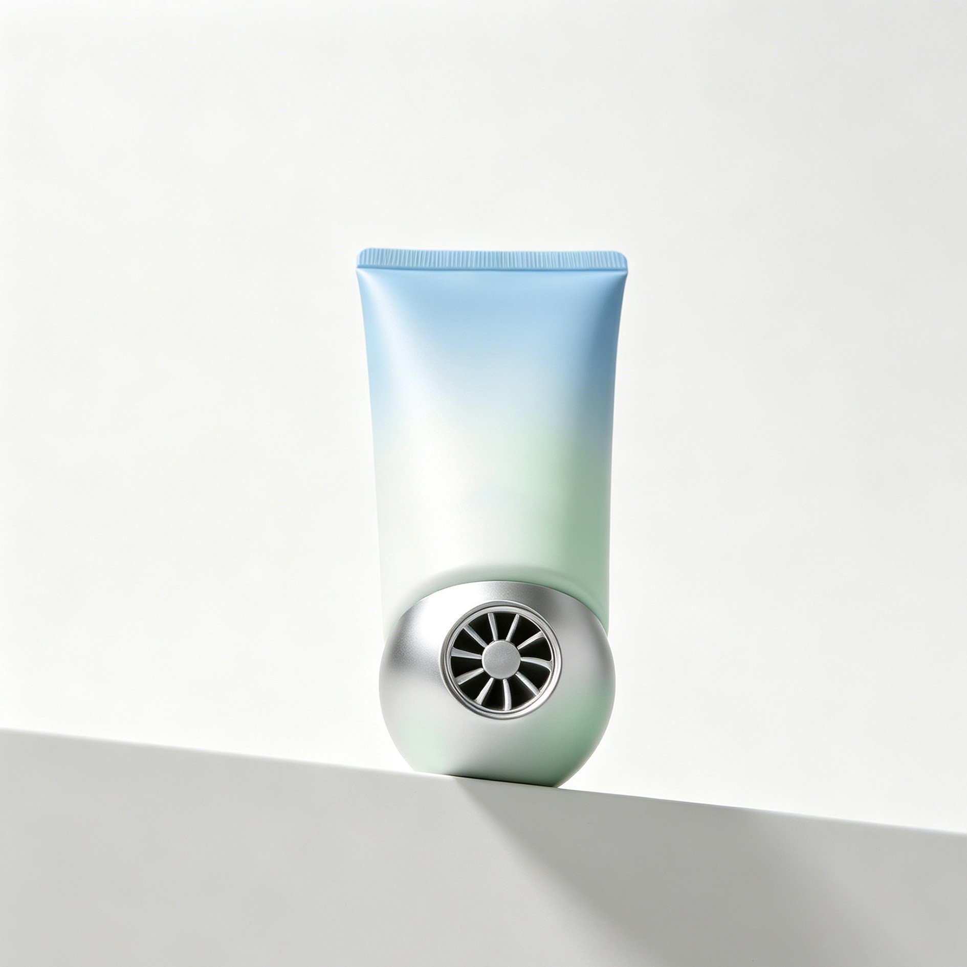 Luxury skincare tube packaging design