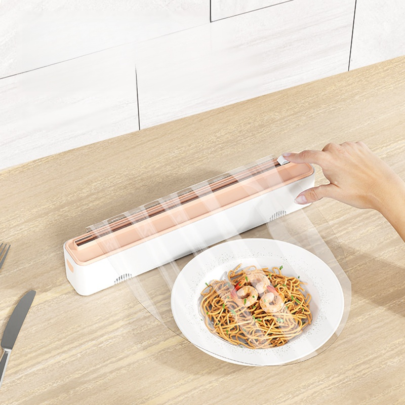 ที่ตัดฟิล์มถนอมอาหารสำหรับครัว แบบเลื่อนสองทิศทาง