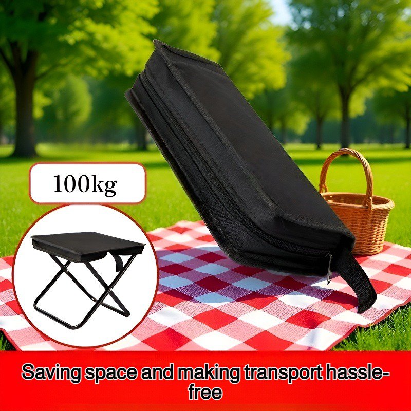 Compact travel stool for hiking