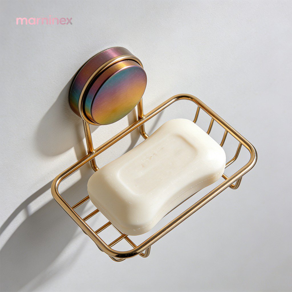 Jabonera colgante de acero inoxidable