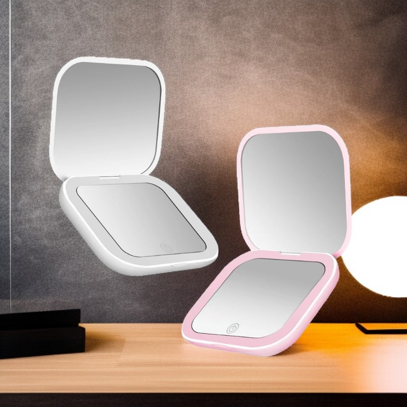 휴대용 LED 메이크업 거울
