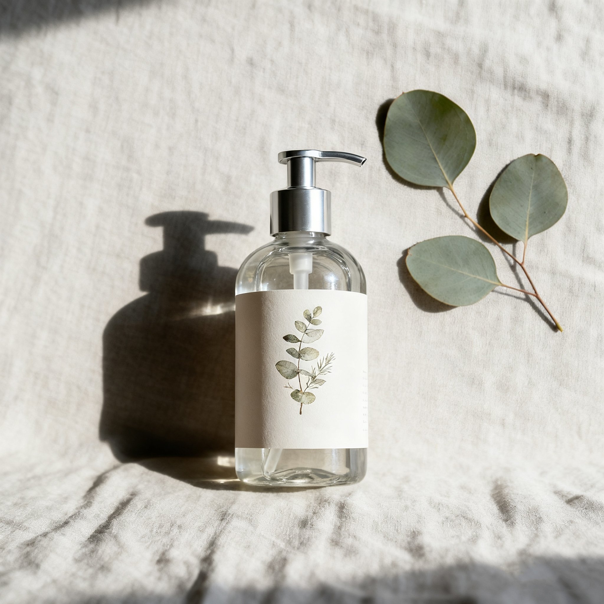 น้ำมันดูแลมือสูตรธรรมชาติขวดสวยงาม