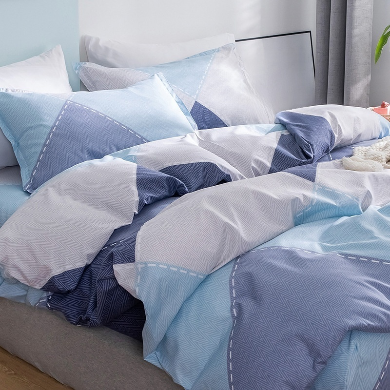 Juego de sábanas, funda de edredón y cubrecolchón para otoño e invierno
