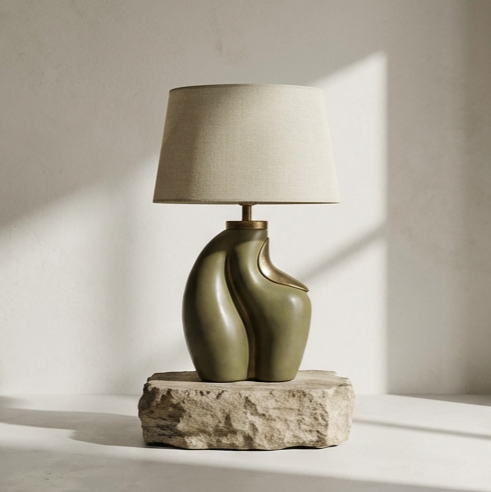 シンプルデザイン卓上ランプ 