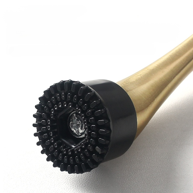 Amortiguador de puerta tipo herradura, resistente y semiautomático, tope de puerta para techo