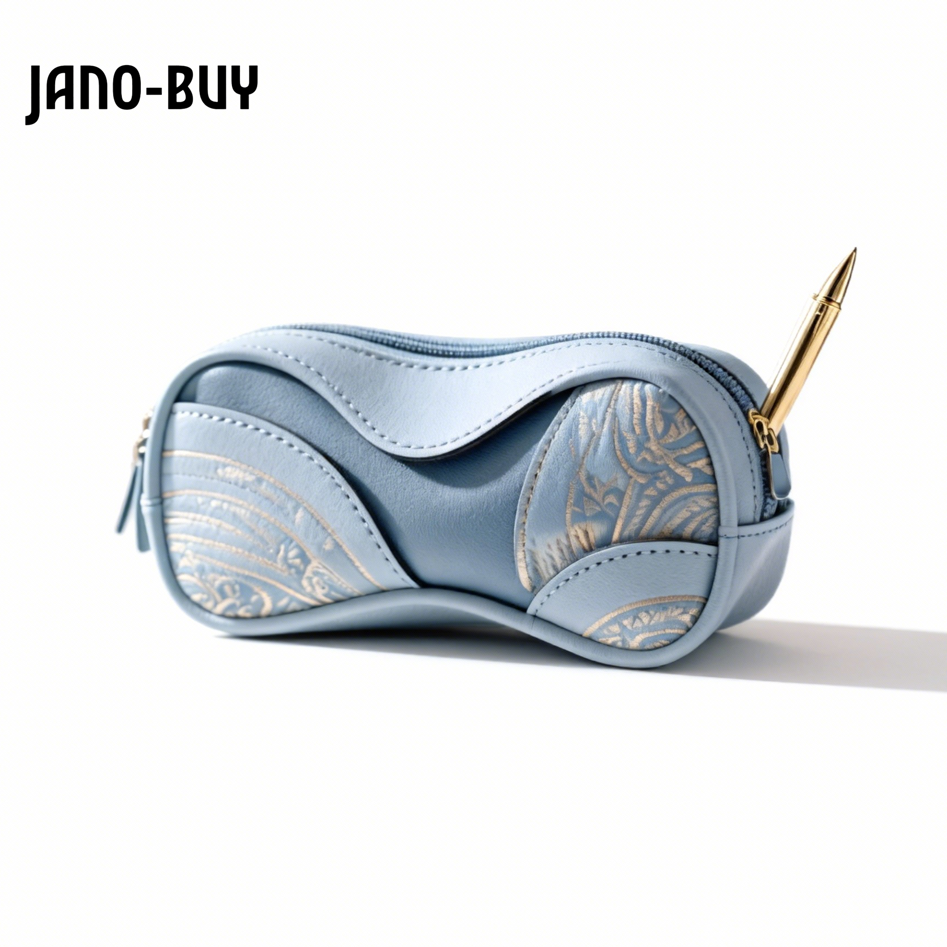 กล่องดินสอขนาดใหญ่จุของได้เยอะ มีช่องแบ่งหลายช่อง