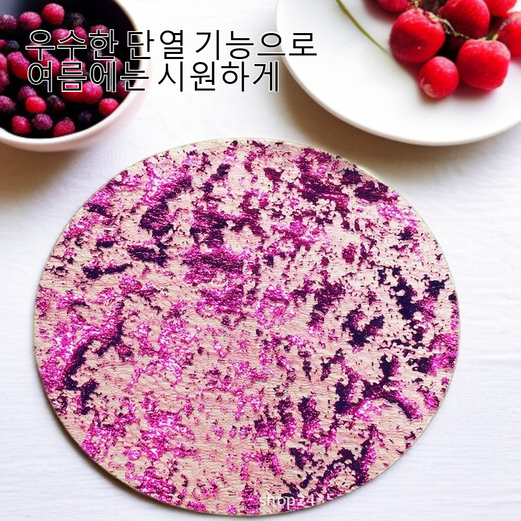 프렌치 파마 단열 쿠션