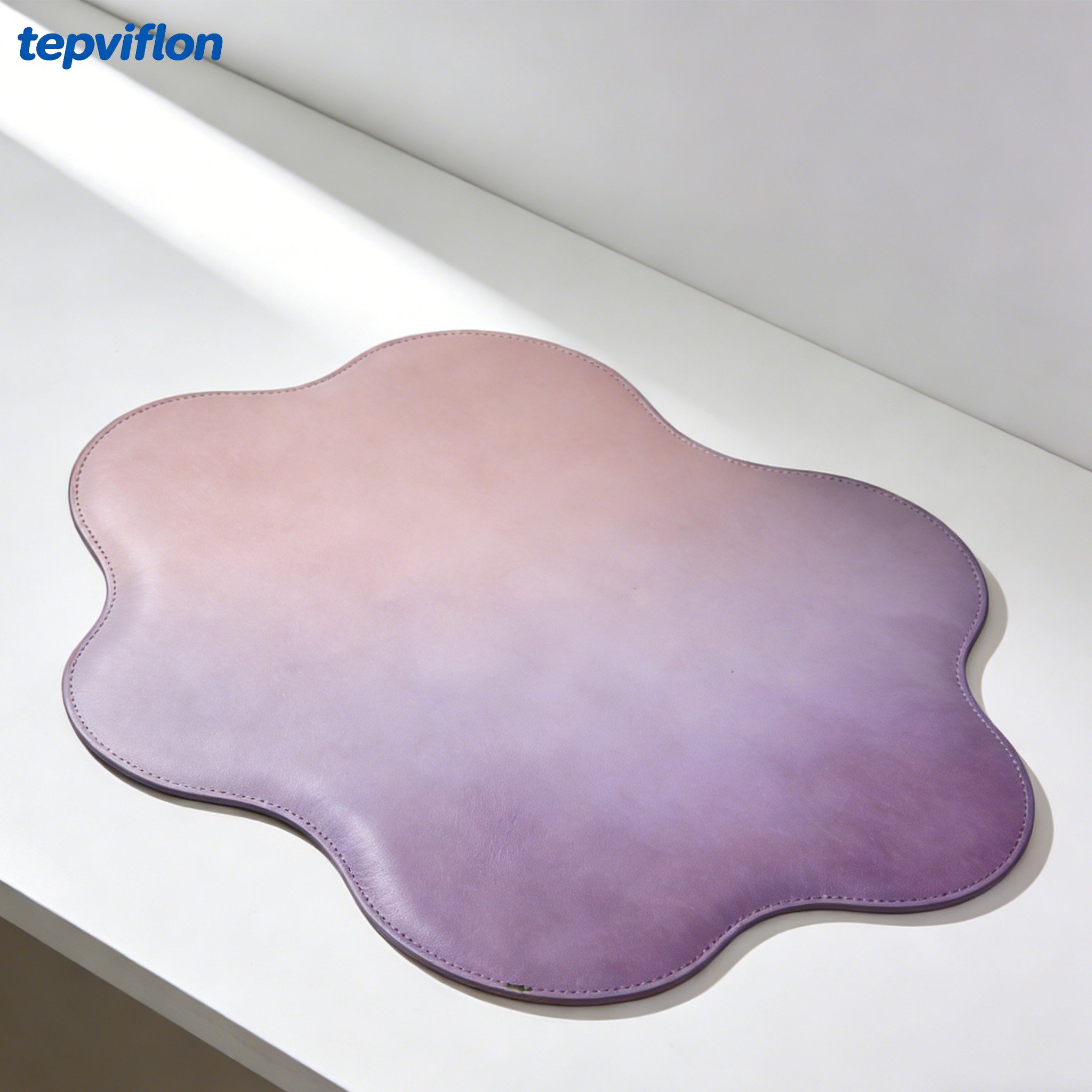 Bardzo duże skórzane podkładki na stół (opakowanie 3 szt.)