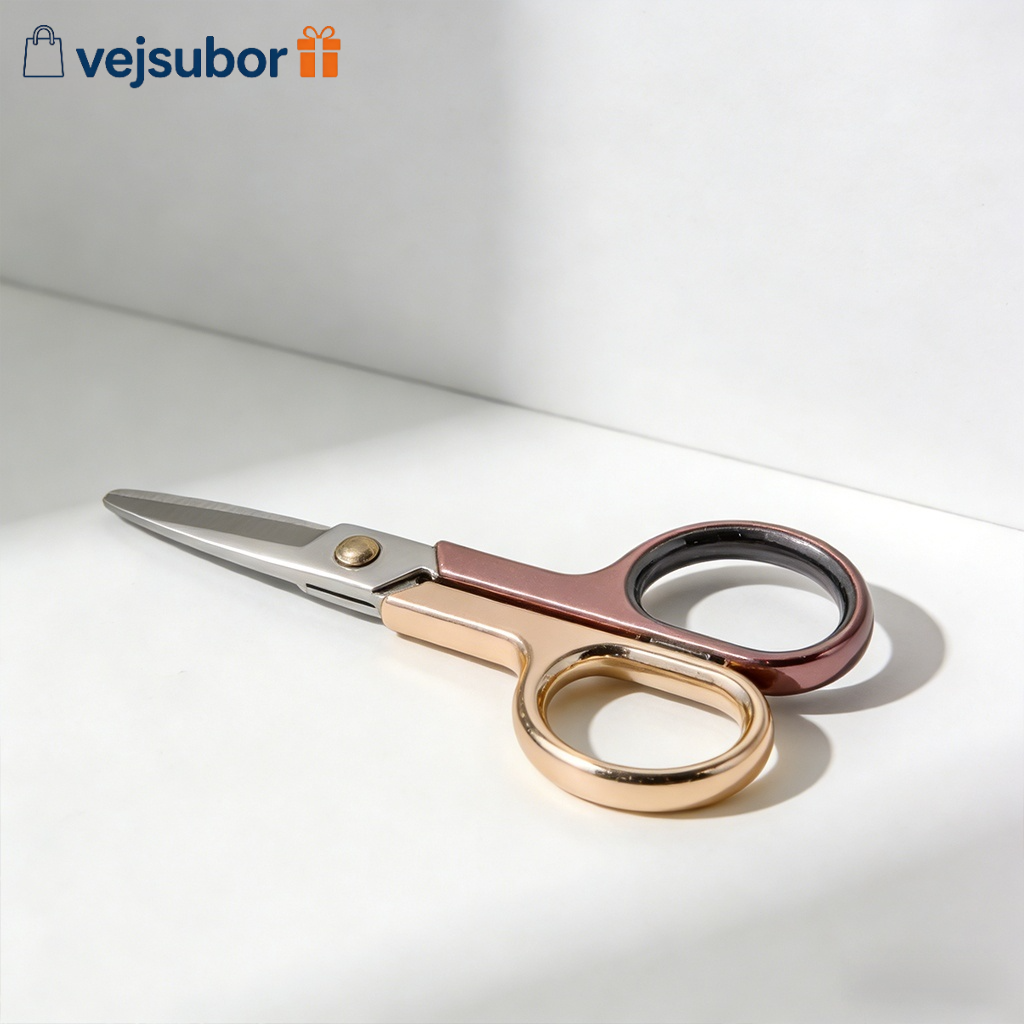 Ergonomic scissors with comfortable grip handles