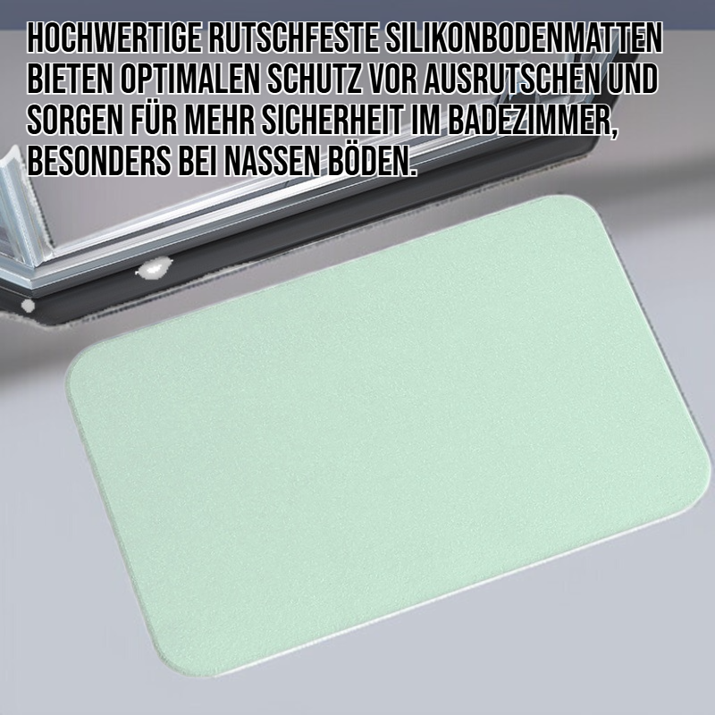 Rutschfeste Silikonbodenmatten für Badezimmer
