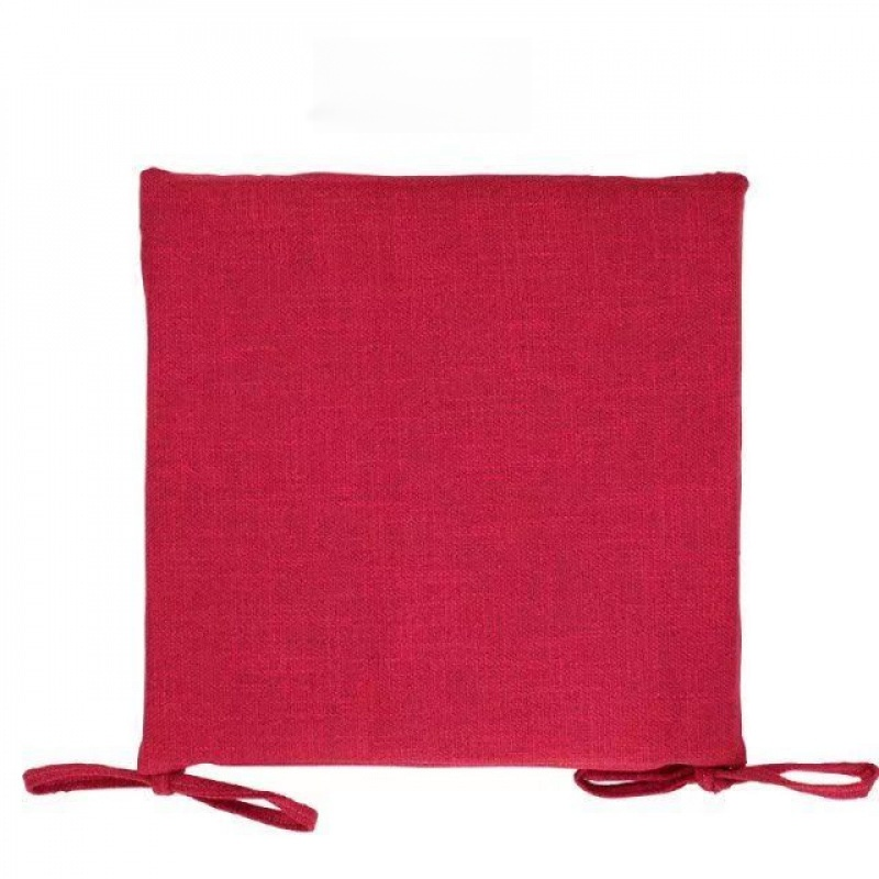 Detachable Washable Simple Linen Chair Cushion, Thickened and Breathable Seat Pad
