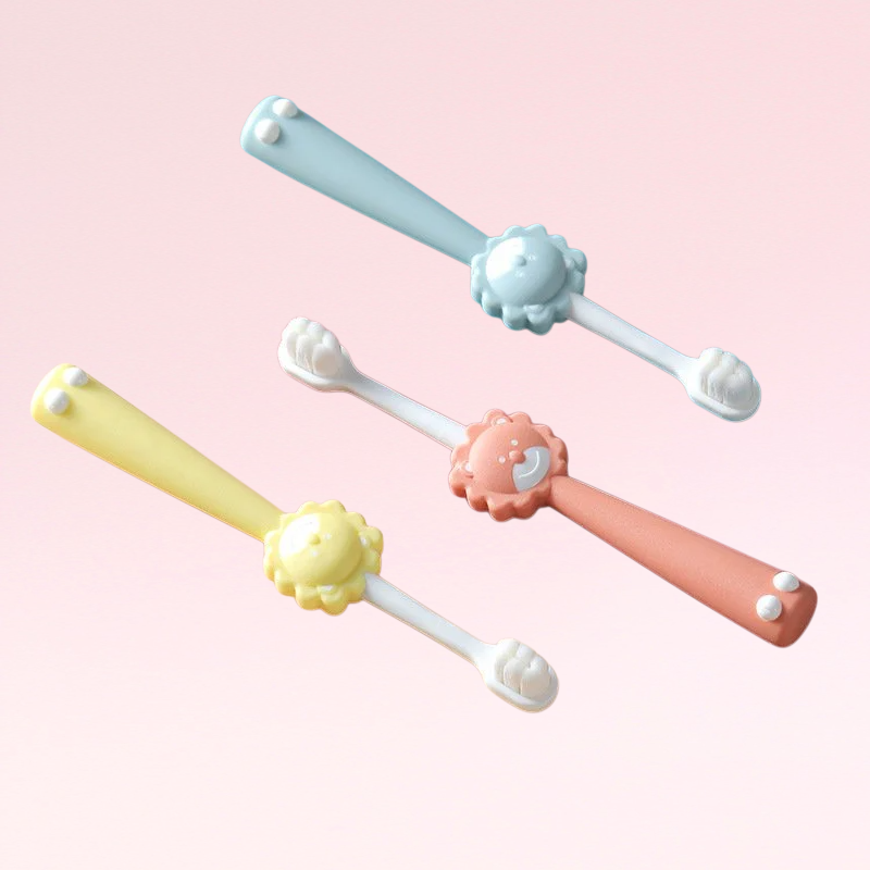 온가족용 부드러운 원숭이 캐릭터 칫솔, 26세 이상, 1개입