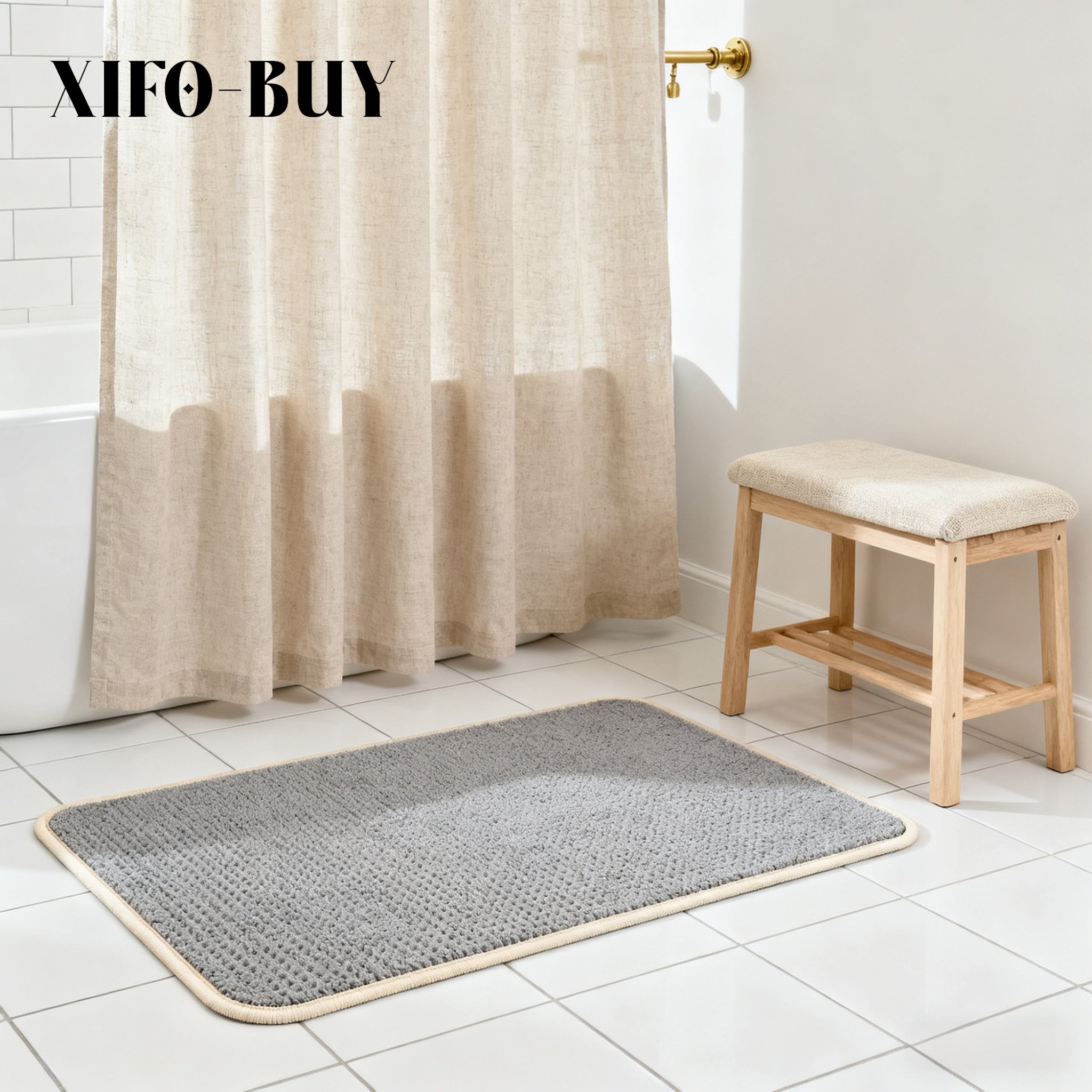 พรมปูพื้นบ้านแบบเรียบง่าย