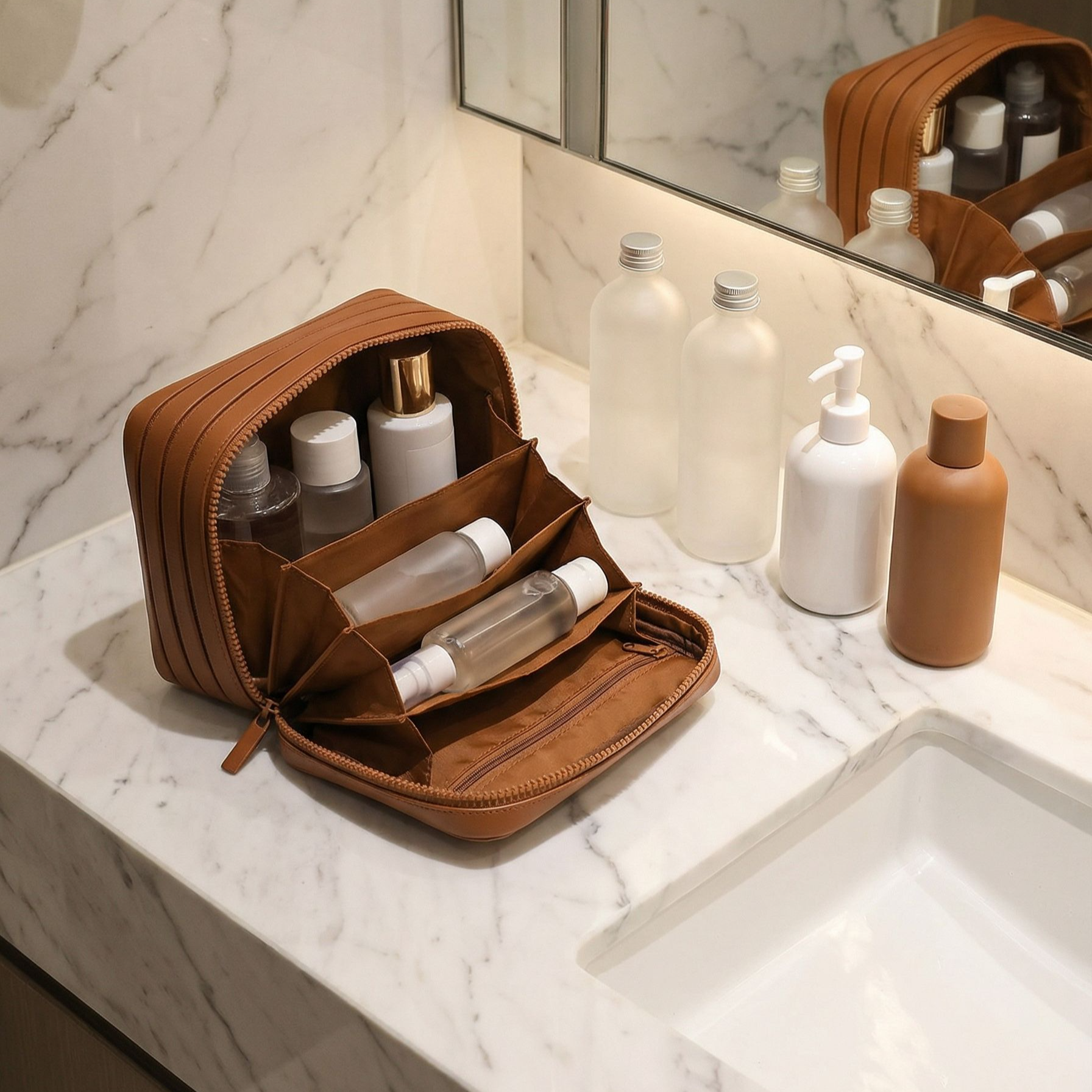 Große Kosmetiktasche für Damen