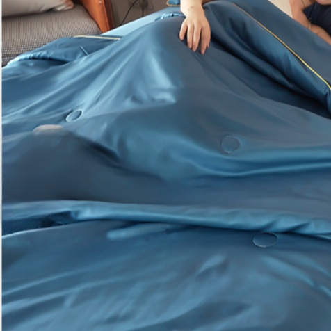 시원한 아이스 실크 여름 이불