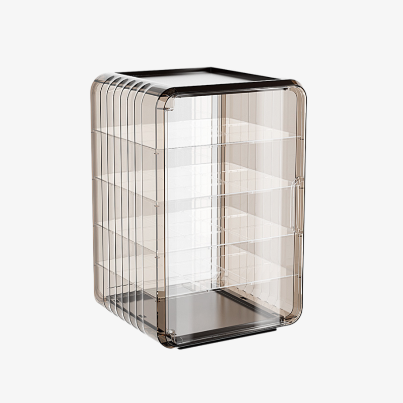 Multifunctional Acrylic Desktop Skincare Organizer Storage Rack